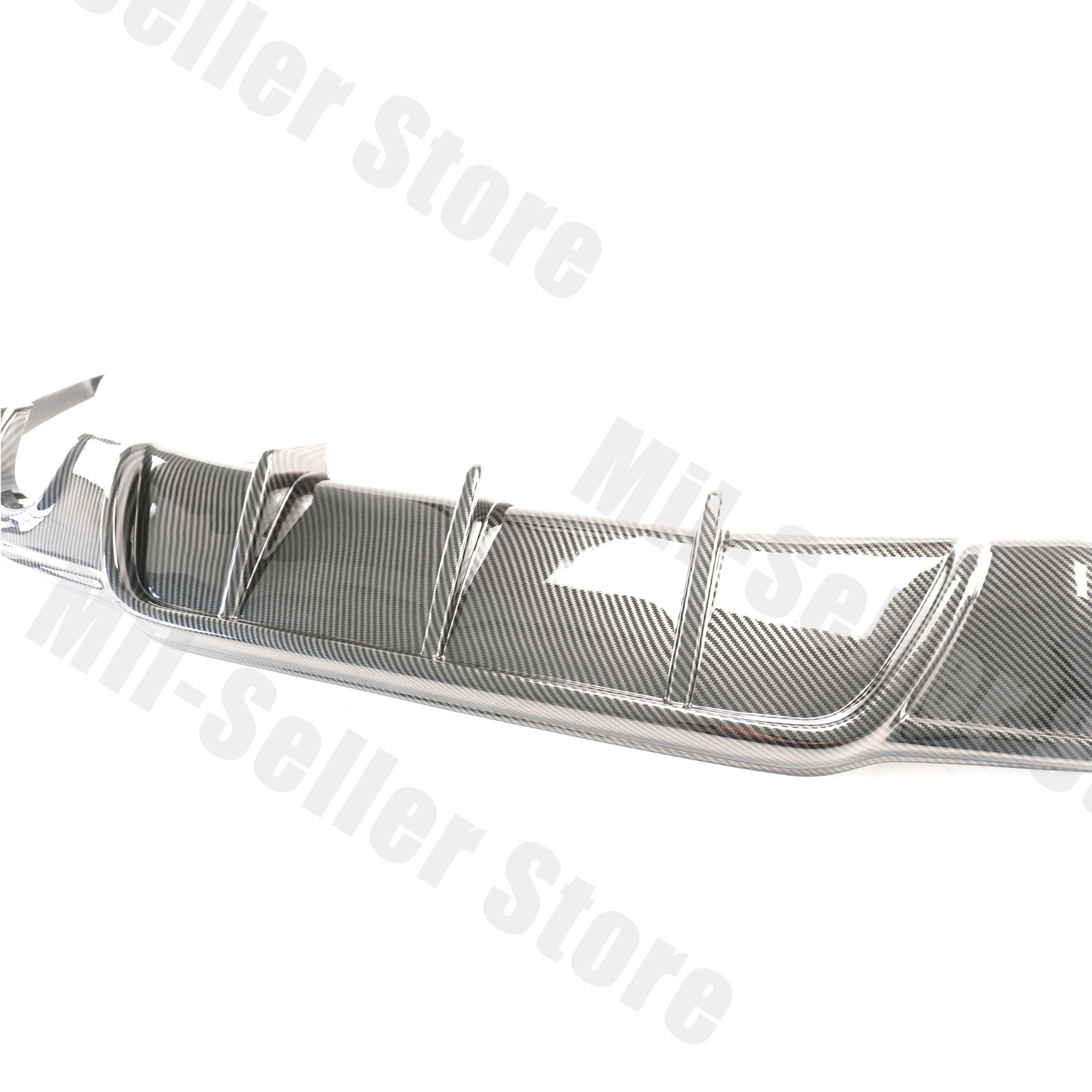 For Lexus IS250 IS300 IS350 2006 2007-2012 Car Rear Bumper Diffuser Car Accessories Spoiler Splitter Glossy Black Body Kit