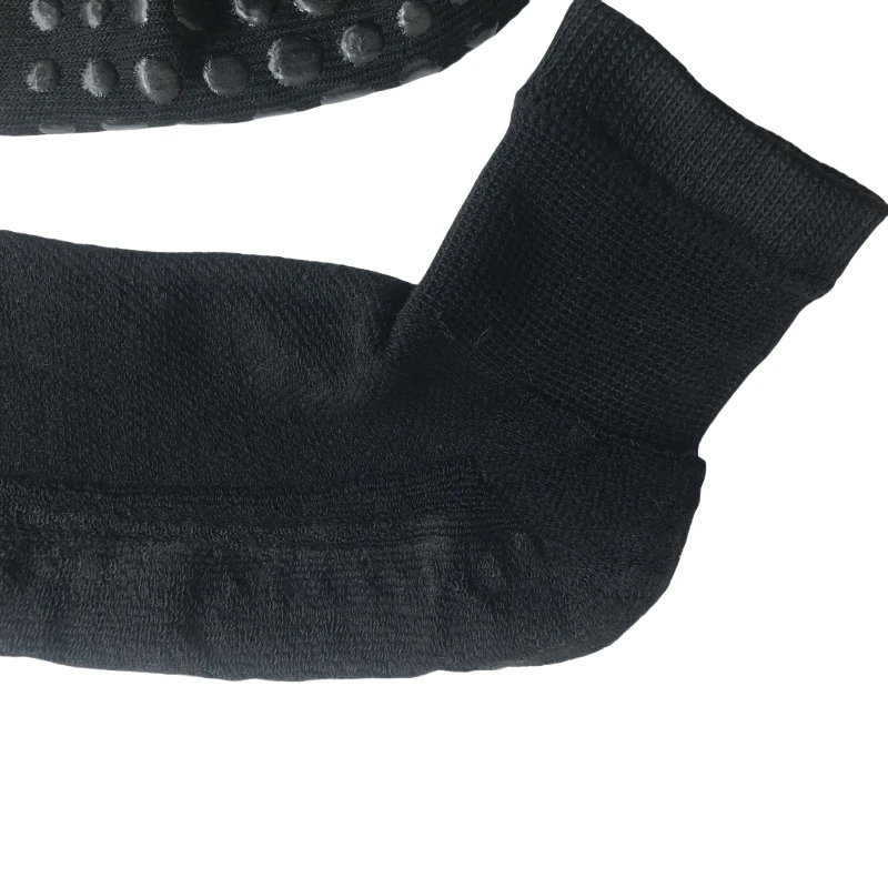 Unisex knöchellange, rutschfeste Yoga-Socken mit Silikongriffen, atmungsaktive Mesh-Pilates-Socken für Damen und Herren, 2 Größen für alle Workouts – Detail 20