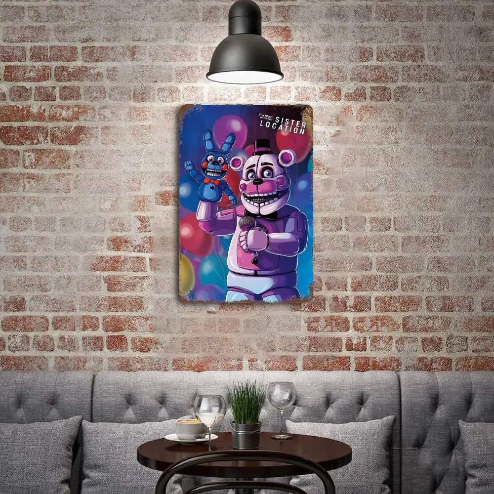 Poster Five Nights At Freddys's - Sister Location Group, Wall Art, Gifts &  Merchandise