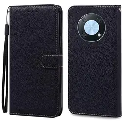 Copertura Flip Premium Wallet per Nova Y90 - Protezione Elegante e Stilosa