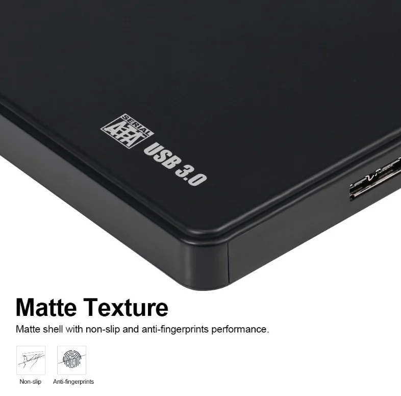 100pcs HDD 2.5 USB 3.0 외장형 하드 드라이브 USB3.0 스토리지 PC, 데스크탑, 노트북 호환