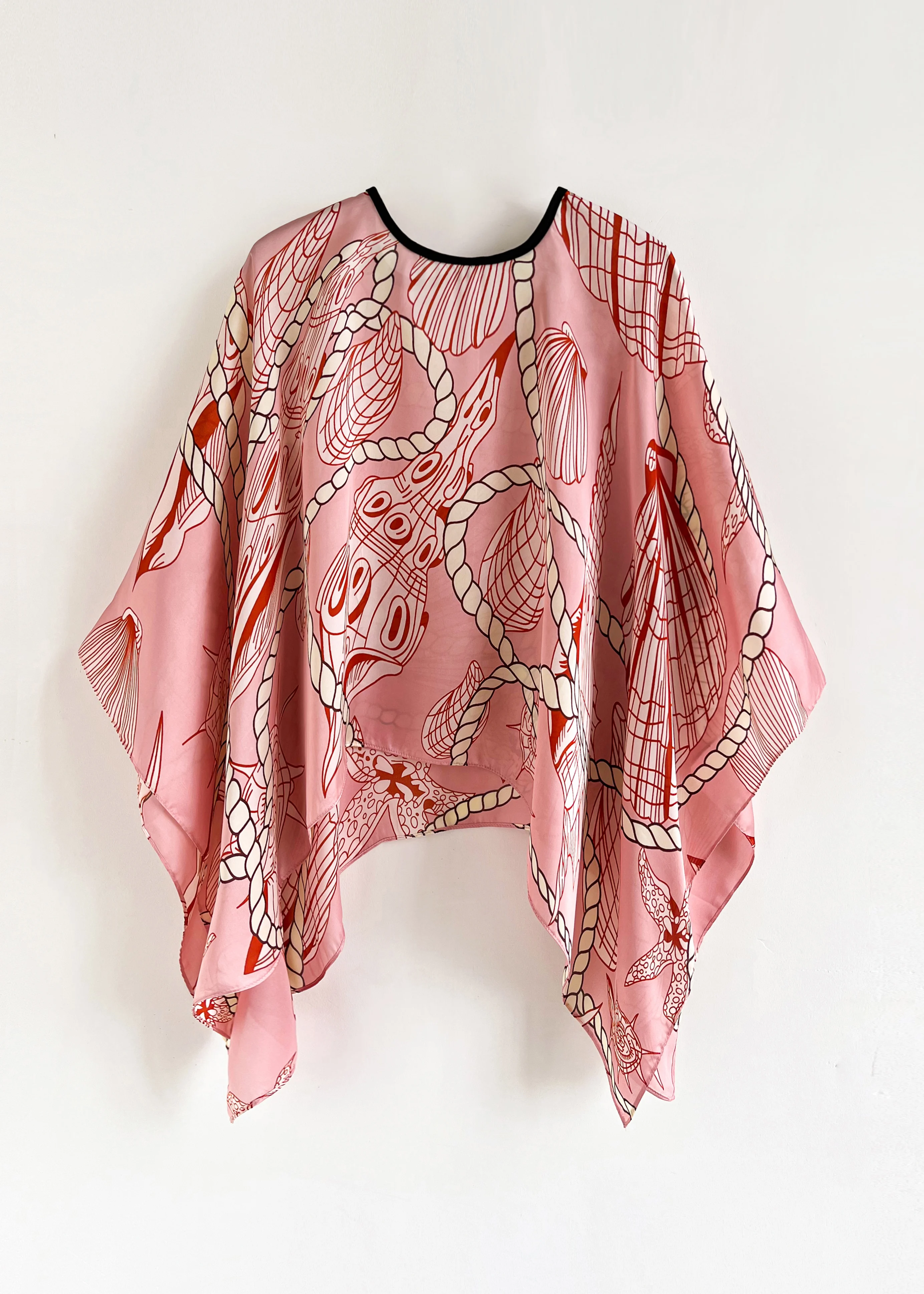 Poncho Pullover Shawl Sun Protection Scarf 2024 New Versatile Scarf Paired With Women's Loose Summer Sunscreen Leisure Clothing