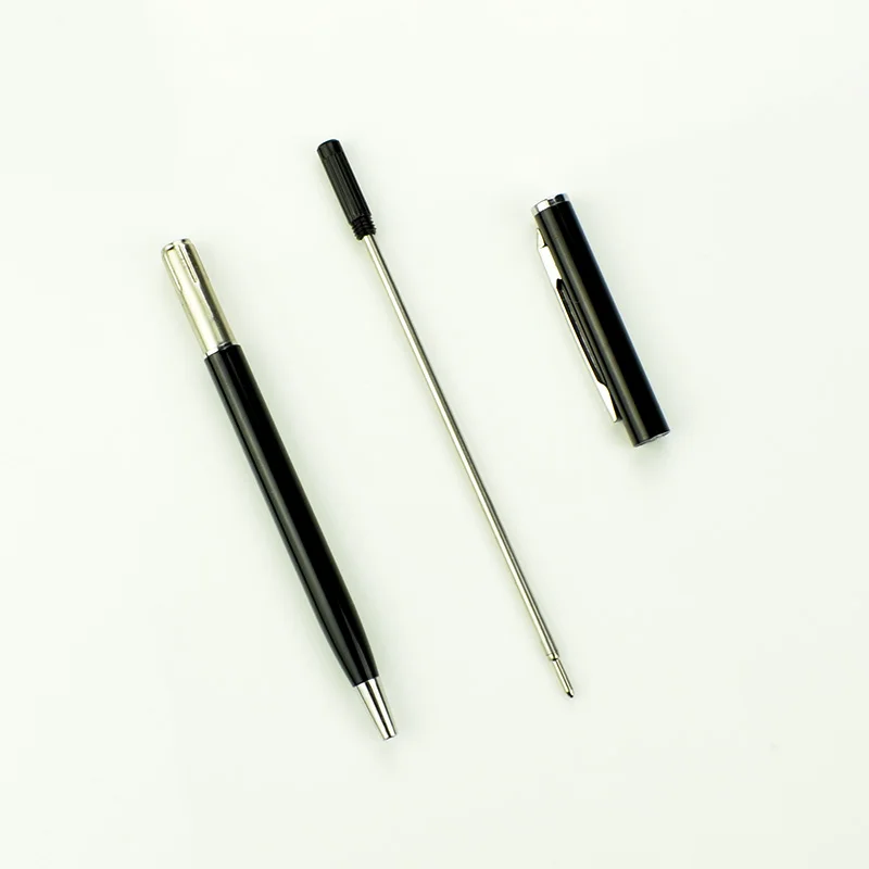 1 Set Of Custom LOGO Creative Metal Ballpoint Pen Hotel Gift Ballpoint Pen School Office Supplies With Case