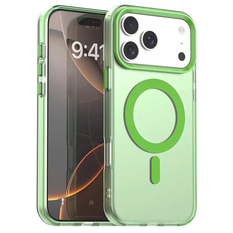Translucent Candy Color Matte Shockproof Protective Phone Case
