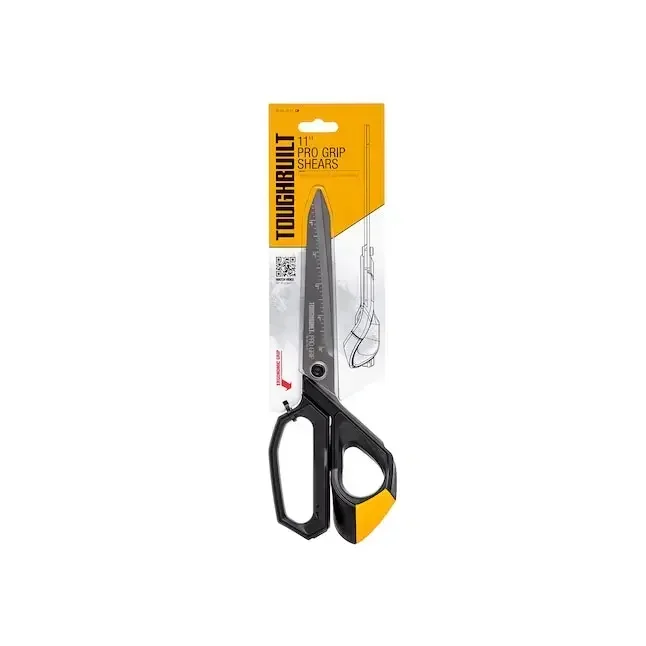 TOUGHBUILT TB-H4-70-11 Shears Construction Industrial Strength Scissors 11" Thin Iron Shears Hand Tools Toughbuilt Scissors 6