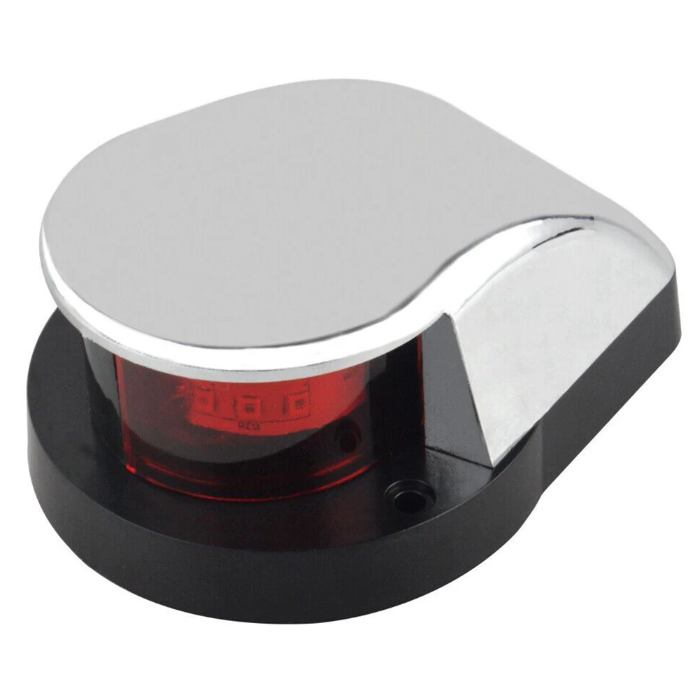 Bogen LED Navigation Segel licht LED Navigation Segel licht Marine Boot Kunststoff rot grün mit Chrom Gehäuse – Detail 19