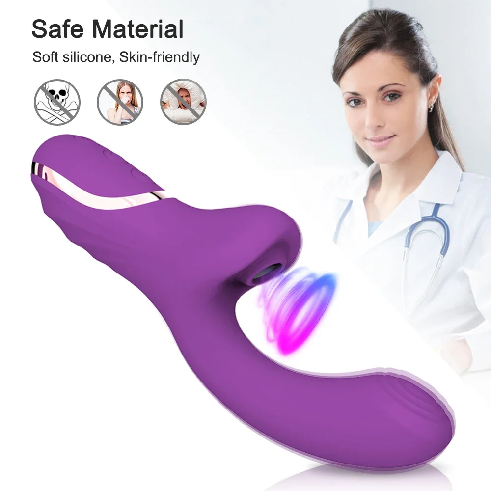 Clitoral Sucking Vibrator Female For Women Clit Clitoris Sucker Vacuum Stimulator Dildo Sex Toys Goods for Adults +18 3