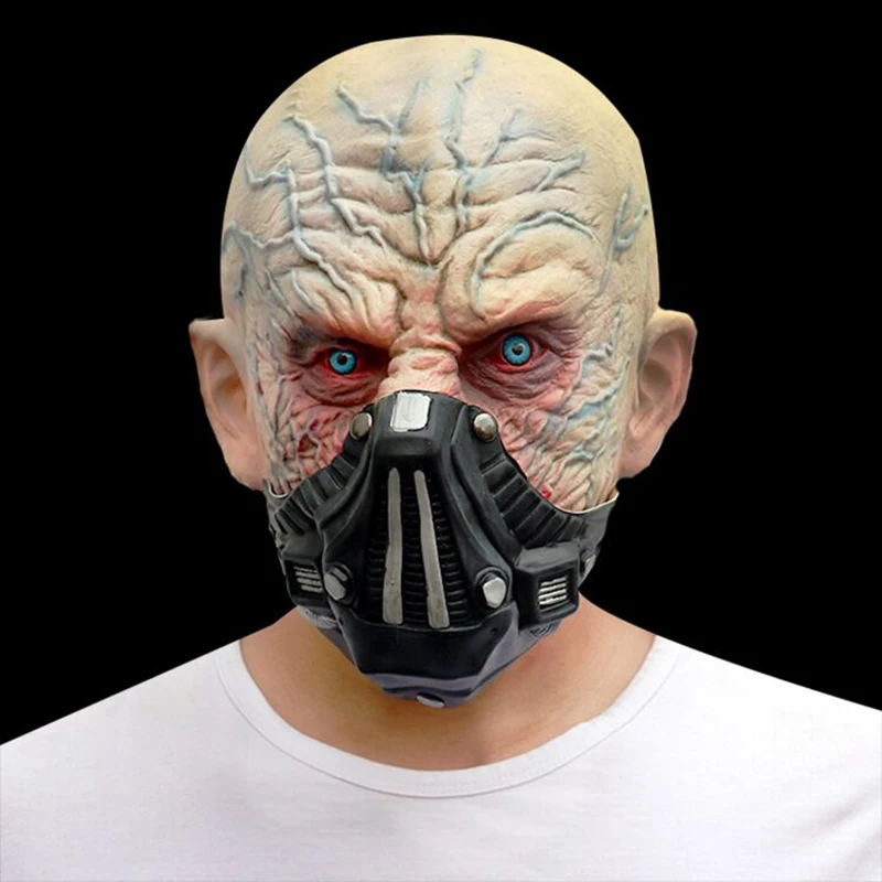 

Scary Latex Bloody Changing Face Cosplay Mask Halloween Creative Dress Up Costume Mask Headwear Adult One size