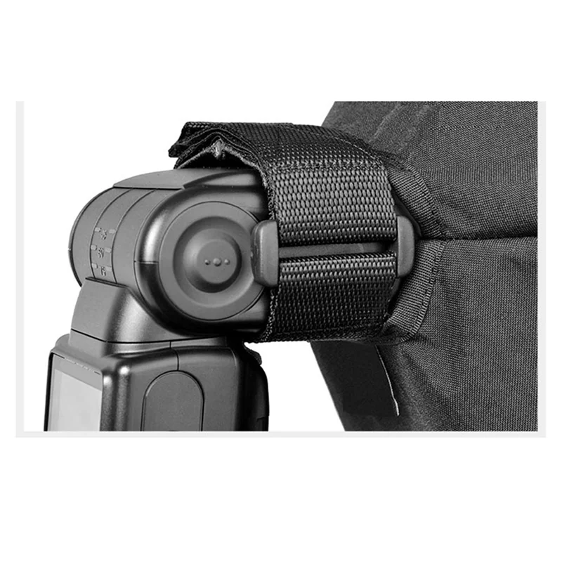 2X 범용 44Cm 라운드 플래시 소프트 박스 카메라 Flash-Y47A 용 휴대용..