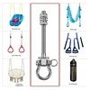 Heavy Duty Swing Hook Yoga Hammock Sandbag Hook Hanging Chair Accessories For Playground Porch Yoga Hammock 2
