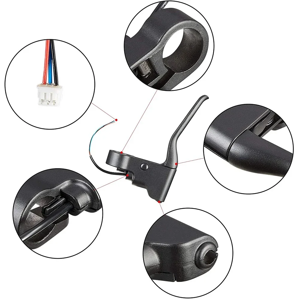 Brake Handle for Xiaomi M365 1S Pro 2 Electric Scooter Brake Lever Handle Assembly Parts for Ninebot Max G30 Electric Scooter Electric Scooter Brake Handle
