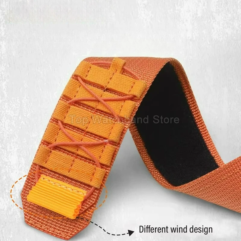 COROS Outdoor Adventure Sweatproof Breathable Nylon Watch Strap with Velcro Quick Release