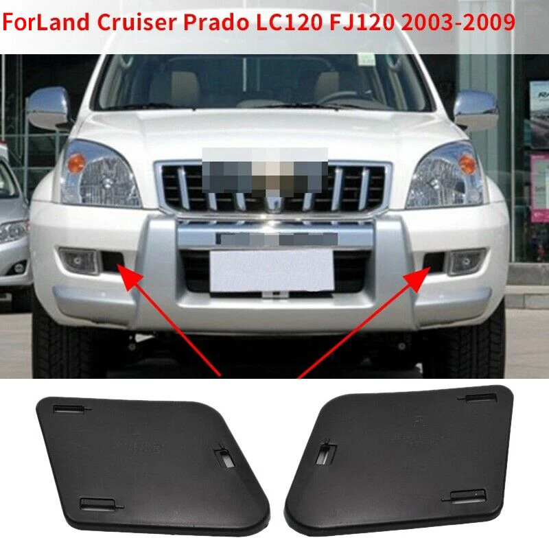 

Car Front Fog Lights Side Baffle Cover for Toyota Land Cruiser Prado LC120 2003-2009 52123-60040 Right