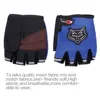 1 Pair Fingerless Cycling Gloves Riding Racing Equipment Comfortable Durable Antislip Half Finger Gloves  Bicycle Hand Protector 4
