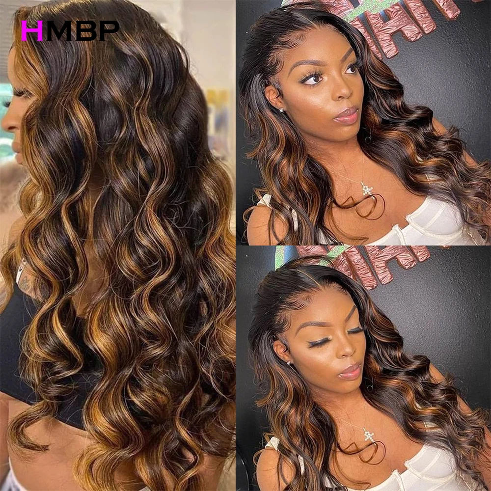 30 Color 13x6 HD Transparent Lace Frontal Human Hair Wig 350 Density Lace Front Brazilian Human Hair Wig