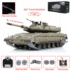 Heng Long RC Tanks 1/16 IDF Merkava MK IV Open Fire Smoking 360° Turret Rotary TK7.0 Light Sound System Smoke Unit Barrel Recoil 1