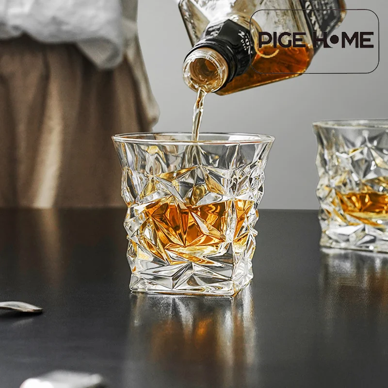 Crystal Glass Whiskey Cup Wine Glasses