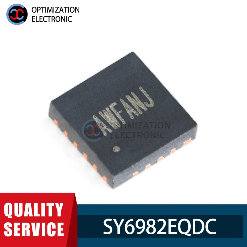 5PCS Brand new original SY6982EQDC silk screen printed AWF QFN16 boost