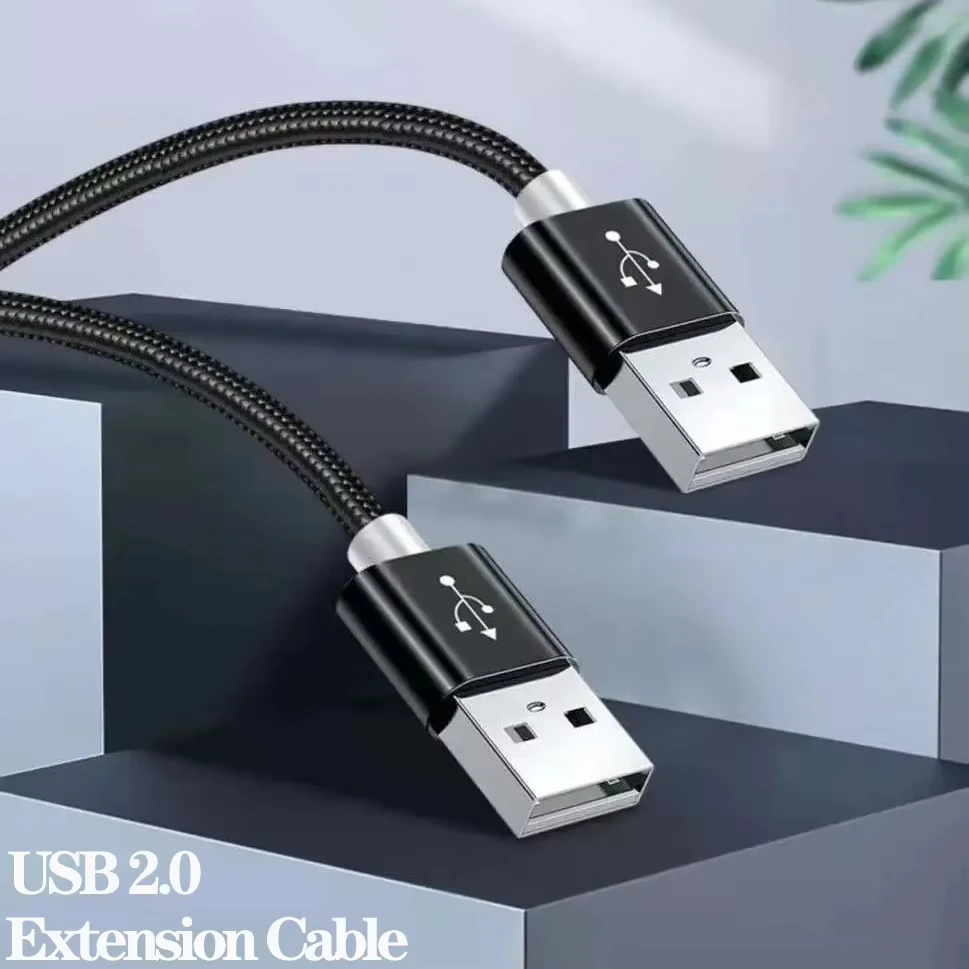 Cavo di Prolunga USB NNBILI da USB A Maschio a Maschio, Estensore USB A per Radiatore, Disco Rigido, Webcam, Cavo USBA 2m/3m - immagine 2