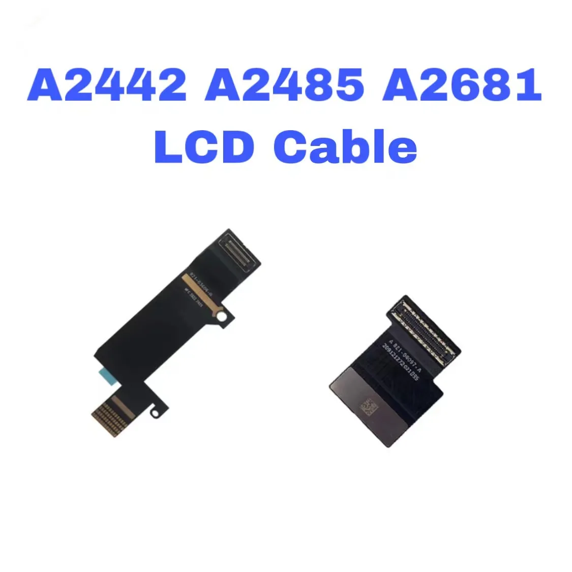 오리지널 신제품 LCD LED LVDS 스크린 디스플레이 플렉스 케이블 M1, A2442, A2681, 맥북 프로, 에어 ...