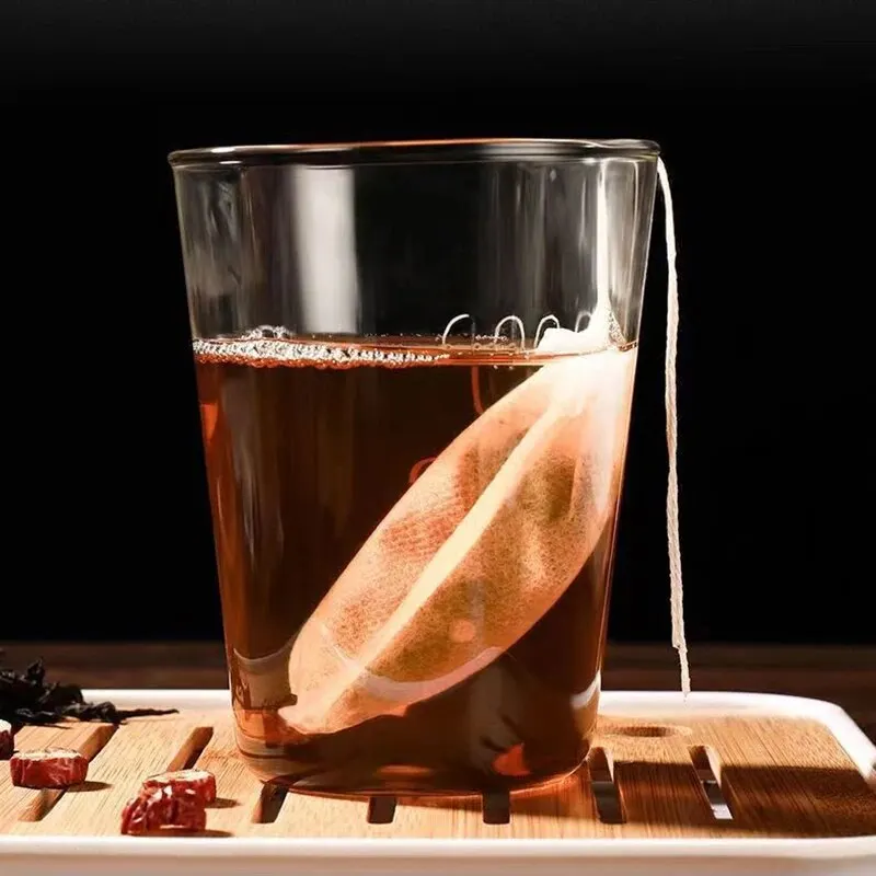 Description Picture 6 of item100pcs Disposable Tea Filter Bags; Drawstring Filter Tea Bags