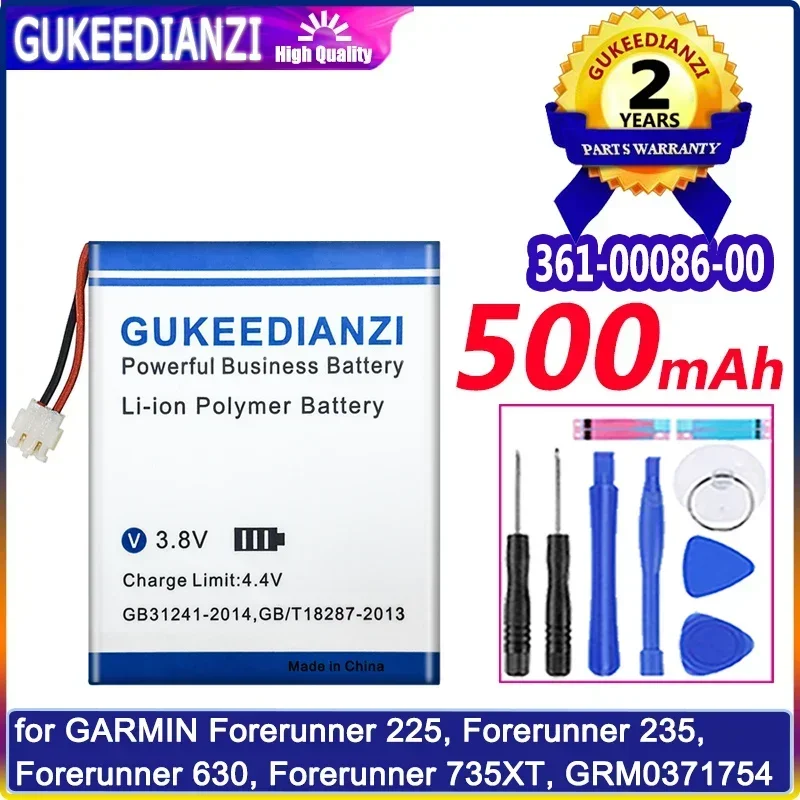 Batteria Di Ricambio Per Telefono Cellulare Da 500Mah Per Garmin 361-00086-11 361-00086-00 361-00086-10 361-00072-10 Per Batterie Forerunner 235