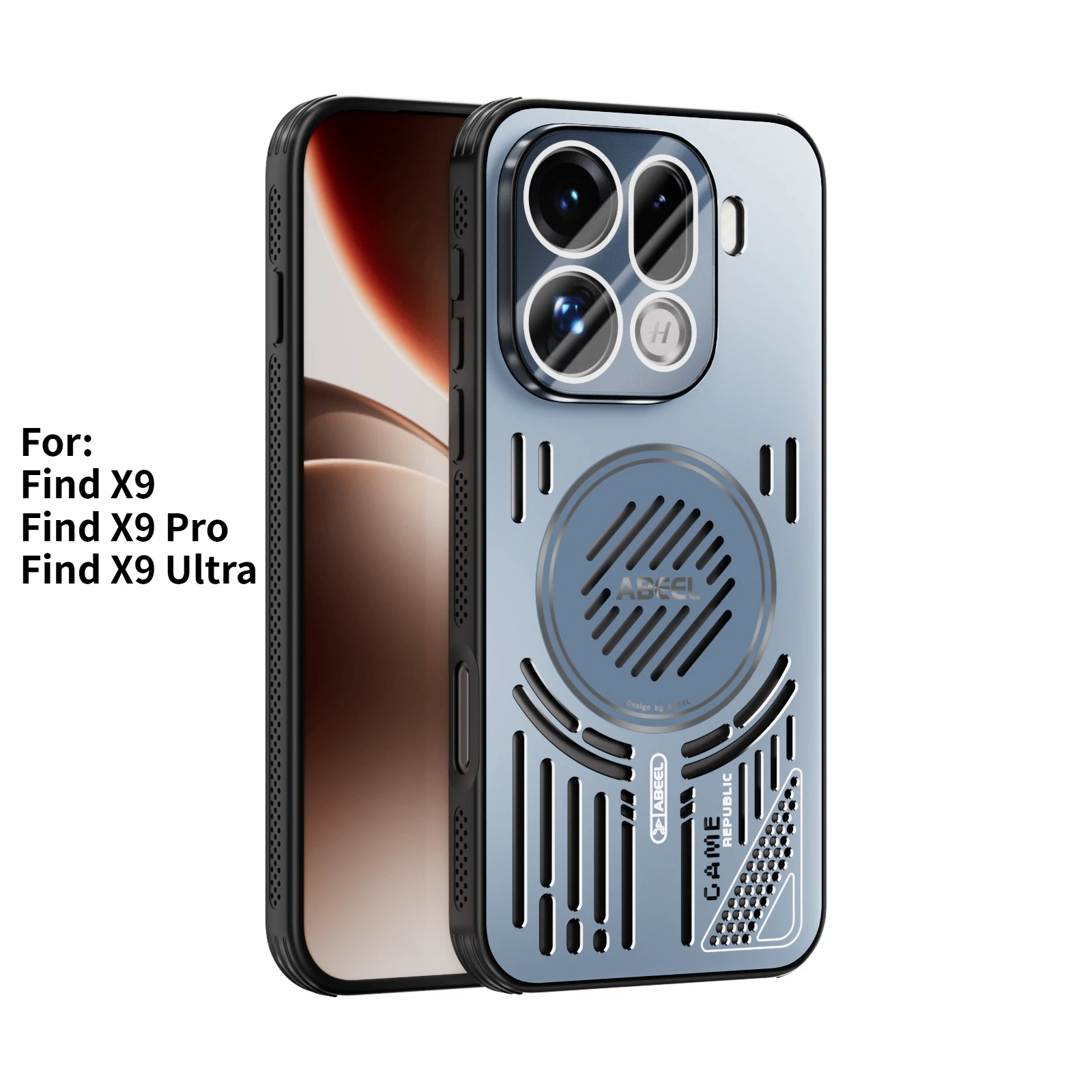 Advanced Ultra-Thin Heat Dissipation Magnetic Anti-Drop Case with Hollow Out Design