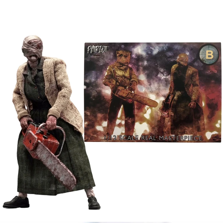 In Stock The Patriot Studio 1/12 Chainsaw Mania Action Figures Toy