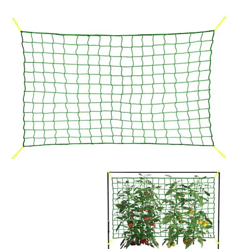 

Plants Climbing Net Durable Trellis Net Flexible Plant Beans Tomatoes Peas Pumpkin Support Mesh Net for Climbing Plants Flowers