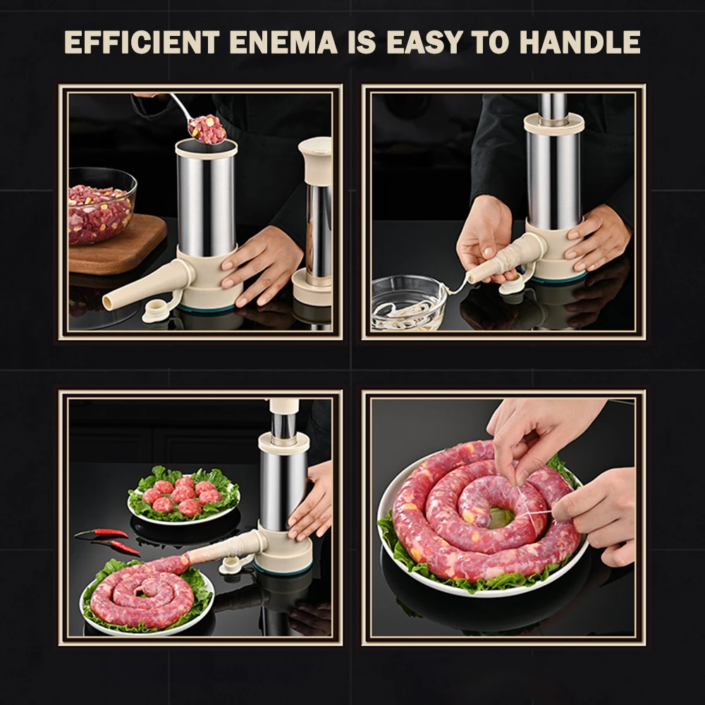 Stainless Steel Sausage Stuffer