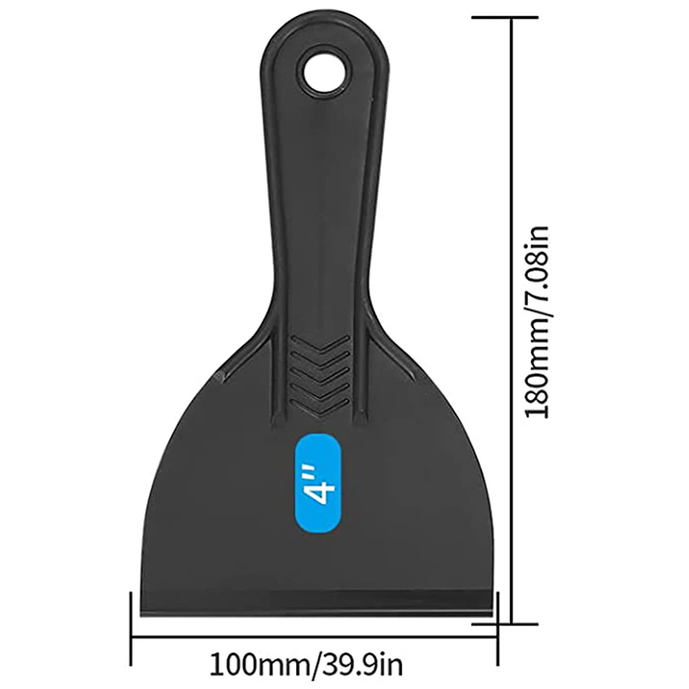 1/6pc 1.5-8inch Paint Scrapers Multi-Purpose Plastic Putty Cutter Set Putty Filler Spatula Scraper For Scraping Wallpaper Repair