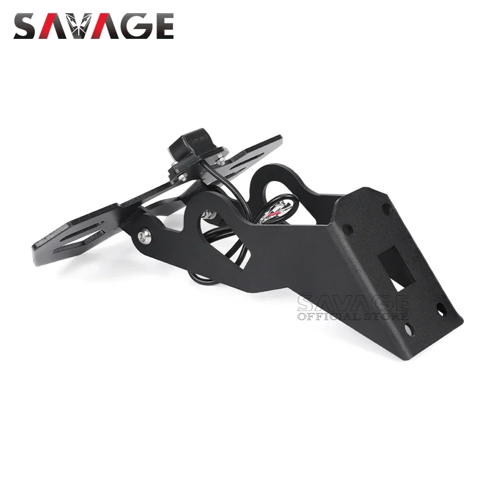 Motorcycle License Plate Holder For KAWASAKI VERSYS 650 1000 NINJA Z1000 Z1000SX Accessories LED Tail Tidy Fender Eliminator