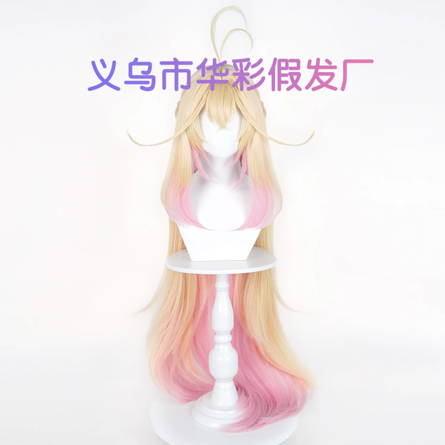 Anime Star Detective Precure! Parrucca Cosplay Moria Ruruka Anime Cure Arcana Shadow Hair, Accessorio per Feste di Halloween, Parrucche con Rete a Rosa - immagine 2