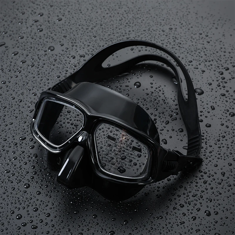 Diving mask Free diving surface mirror high definition anti-fog lens  snorkeling mask equipment - AliExpress