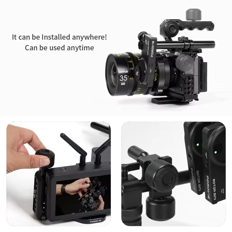 Pdmovie live air 3ワイヤレスレンズ制御システム、フォローフォーカス 