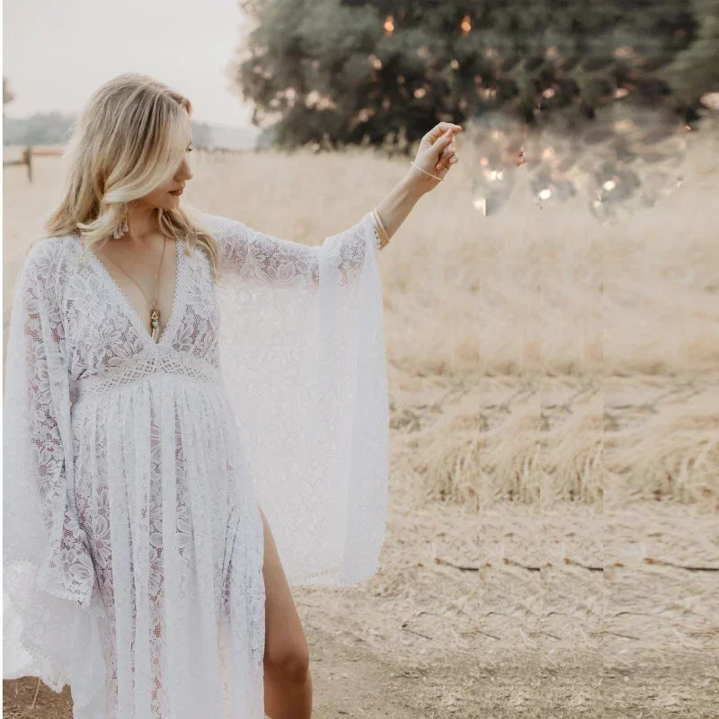 sexy-lace-maternity-dress-photography-prop-long-tail-deep-v-neck-pregnancy-maxi-gown-for-baby-showers-pregnant-women-photo-shoot