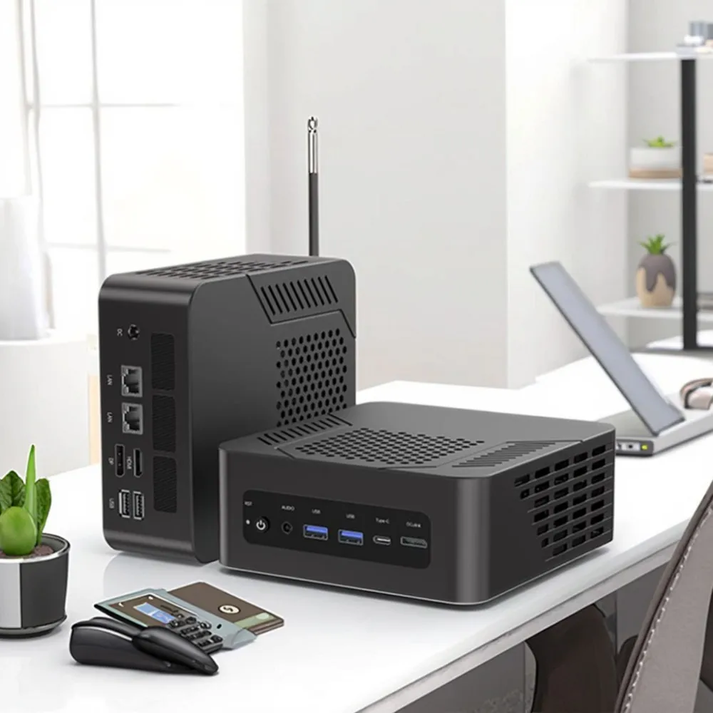 Topton Mini Gaming PC AMD Ryzen AI 9 HX 370 ES AI 7 H 350 ES