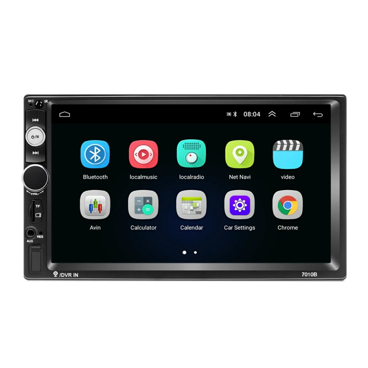 

Автомагнитола 2 Din 7010B, мультимедийный MP5-плеер с экраном 7 дюймов Hd, Android 8,1, Gps-навигацией, Wi-Fi, Bluetooth