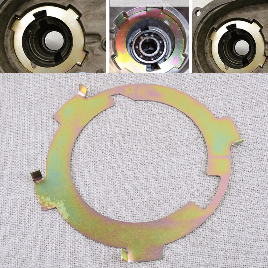 New BRNY4080 Transfer Case Oil Pump Saver Guard Plate Fit for GM NP136 NP236 NP246 NP261XHD 1998-2006 2007 482460 78889 NP263XHD