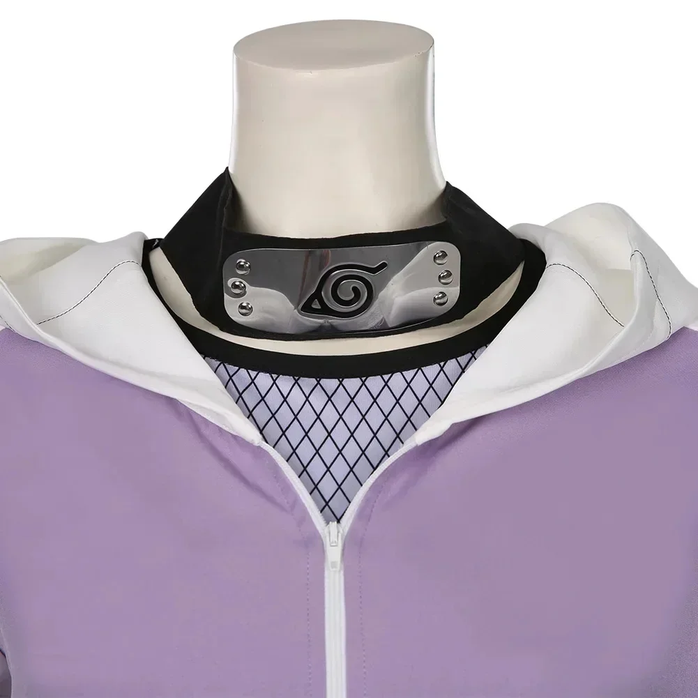 Naruto Hinata Hyuga Dark Purple Synthetic Cosplay Wig