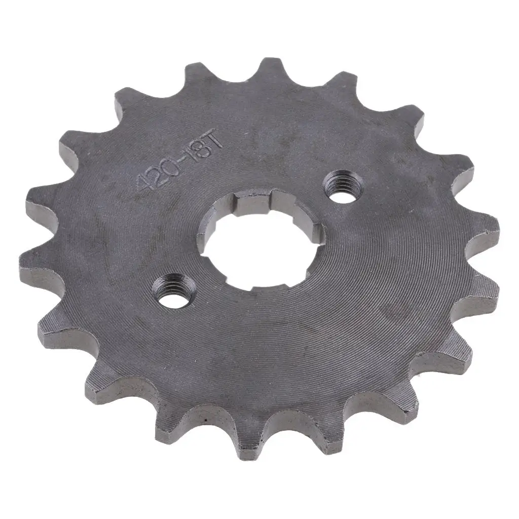 20mm 18T 420 Chain Pitch Front Sprocket Cog for Trail Dirt Bike ATV 20mm 18T 420 Chain Pitch Front Sprocket Cog for Trail Dirt Bike ATV