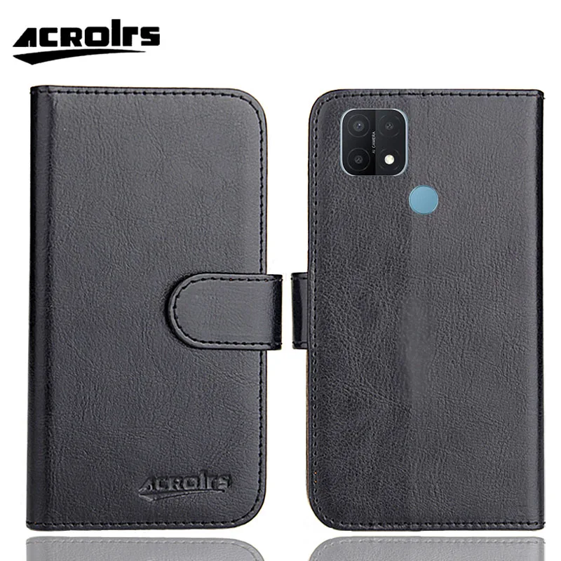 OPPO A15s Case 6.52" Ultra-thin 6 Colors Dedicated Luxury Leather Protective Special Phone Cover Cases Credit Card Wallet
