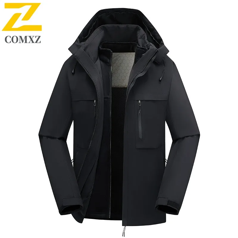 Expedition Grade 3-in-1 Graphene Jacket Professional Mountaineering Gear Advanced Thermal Technolog Extreme Weather Special Coat
