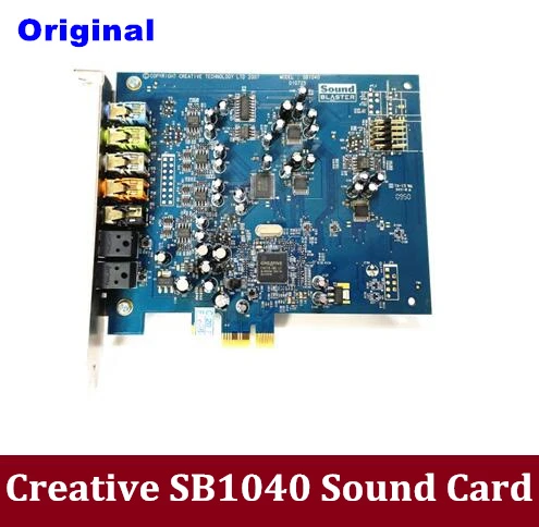 Sb1040 オリジナルの高品質サウンドカード 音楽映画ゲーム デスクトップ コンピューターサウンドカード サウンドカード Aliexpress