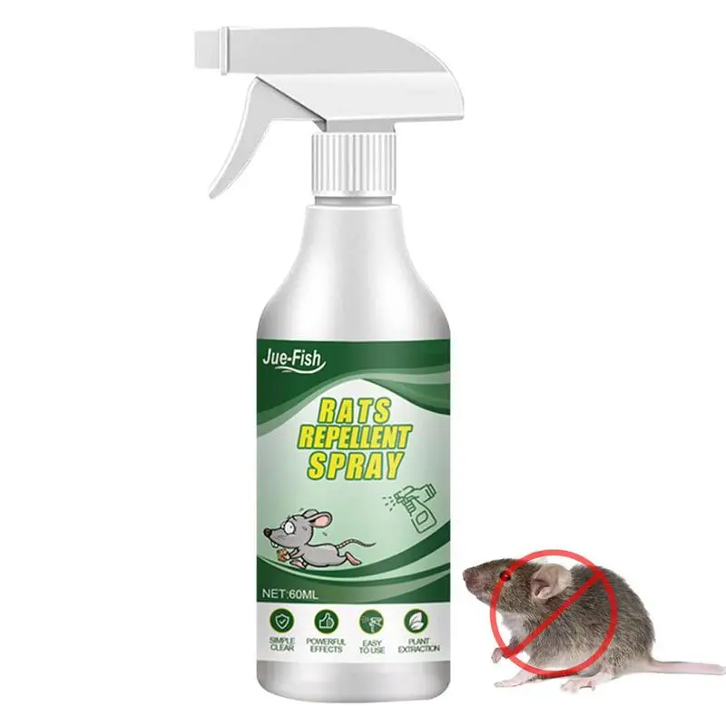 Peppermint Repellent Mice Repeller Mouse Repellent Spray Natural Armor Rodent Shield Trigger Sprayer Household Accessories