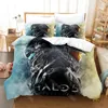 3D Print Game Halo 5 Guardians Bedding Set Boys Girl Twin Queen King Size Duvet Cover Pillowcase Bed boys Adult Home Textiles 2