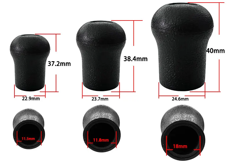 TAKEDO QBC Butt Caps Gimbal Covers Rubber Butt Ends Rod Building