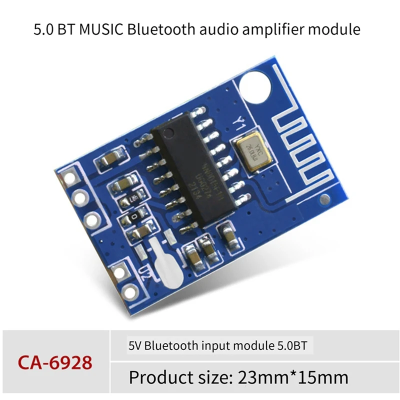 10 Pcs Bluetooth Module CA-6928 Bluetooth Audio Module 5V 5.0 BT Speaker Audio Amplifier Board