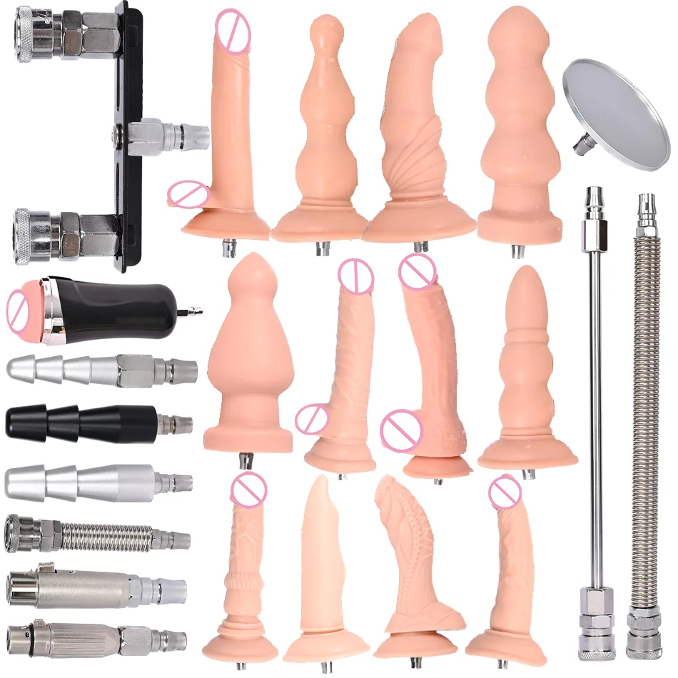 Vac-u-Lock Flesh Dildo for Sex Machine Accessories Vaginal Anal Stimulation for Sex Tools Penis Masturbation Toys sex toy