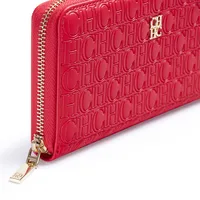 CH Fashion Classic Women's Small Wallet Standard Wallet Solid Color Design Multi-Letter Embossed Women's Coin Purse Luxury - Image 5